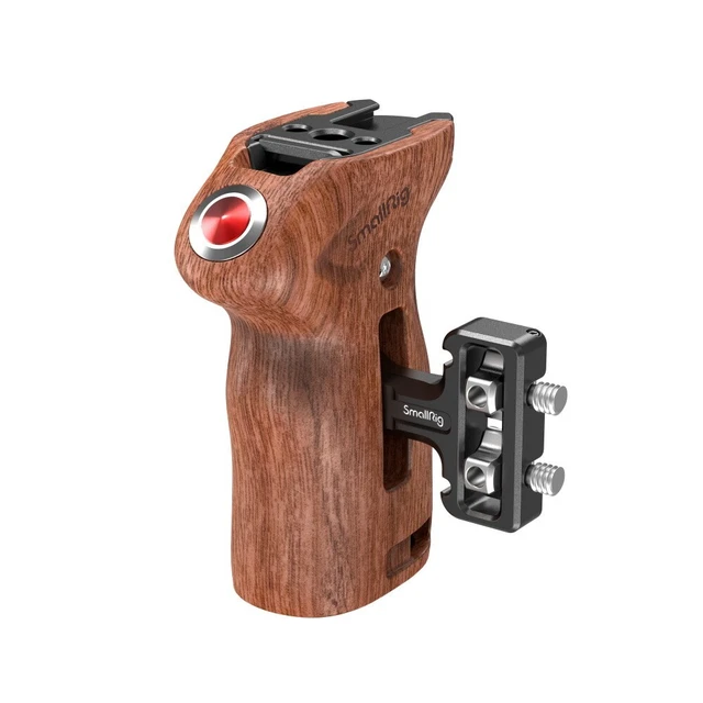 Manija lateral roscada SmallRig con disparador remoto de inicio/parada de grabación para SONY