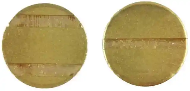 20 Stück Wertmarke 25 x 2 mm profiliert Token, Jeton für NZR Münzgerät