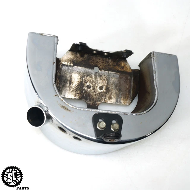 01-07 2005 Harley Davidson Softail Chrome Oil Tank 62492-00 62840-00 Hd16