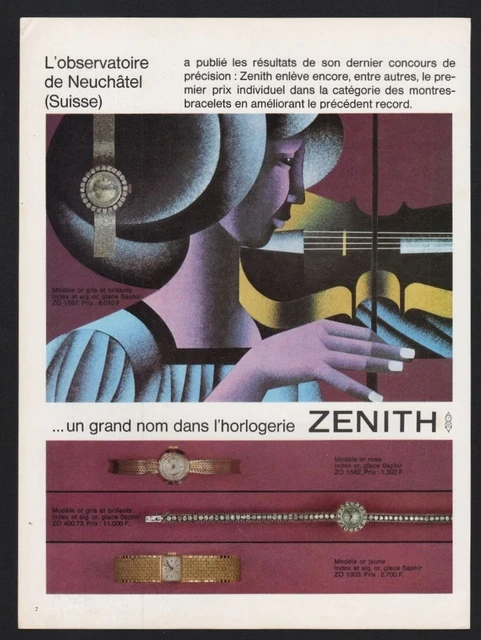 Pièce Détachée Mouvement Horlogerie ZENITH 133/133.8 - Tige De Remontoir - Neuf
