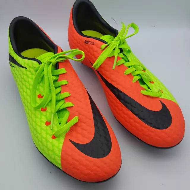 NIKE SKIN HYPERVENOM Football Boots Uk Size 5 Eur 38 V.g