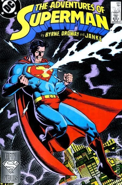 Adventures of Superman #440 FN 1988 Stock Image