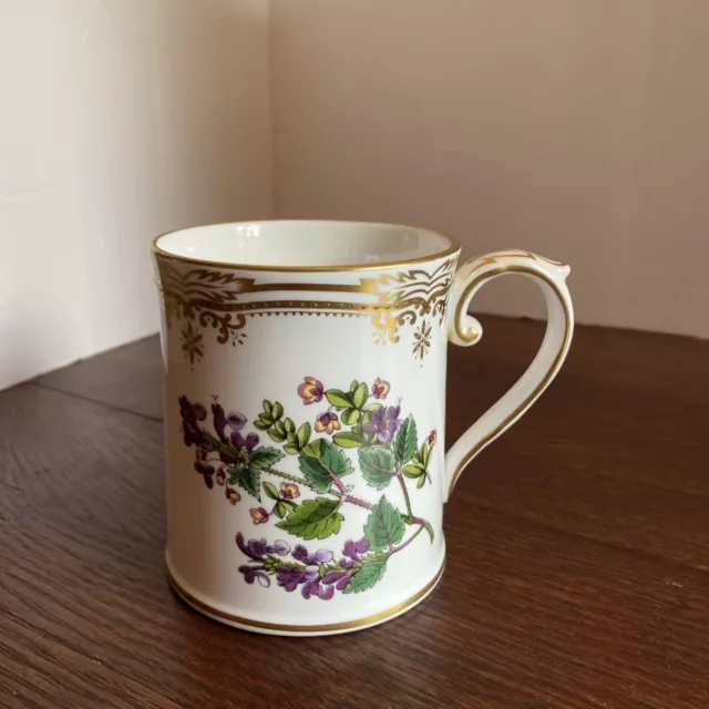 Spode Stafford Flowers Fine Bone China England Mug Nepeta & Berberis & Burtonia