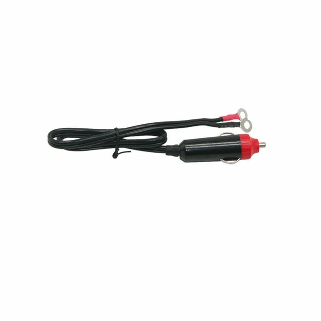 2pz Accendino Sigaro Auto Base 12V DC Cavo di Ricarica