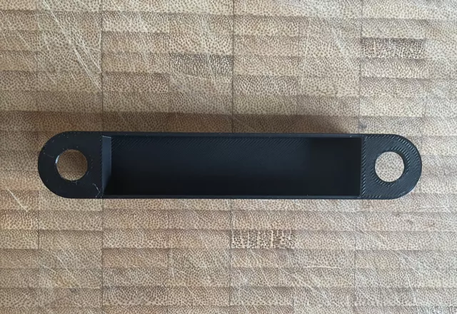 2x Pack Bathroom Door Frame Dust Boxes In Black 120mm Fast Free Postage UK Made