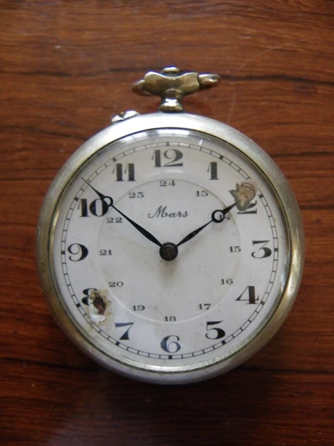 Mouvement De Montre Gousset Ancien – à Réviser Ou Pour Pièces Détachées (8-38/P7/3)
