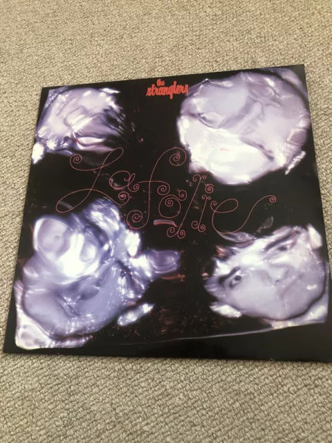 The Stranglers - La Folie Vinyl LP 1981 LBG 30342 A1/B2 Churchyard VG+/Ex