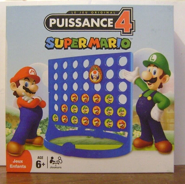 JEU DE SOCIÉTÉ MB Puissance 4 Super Mario Nintendo EUR 22,00 - PicClick FR