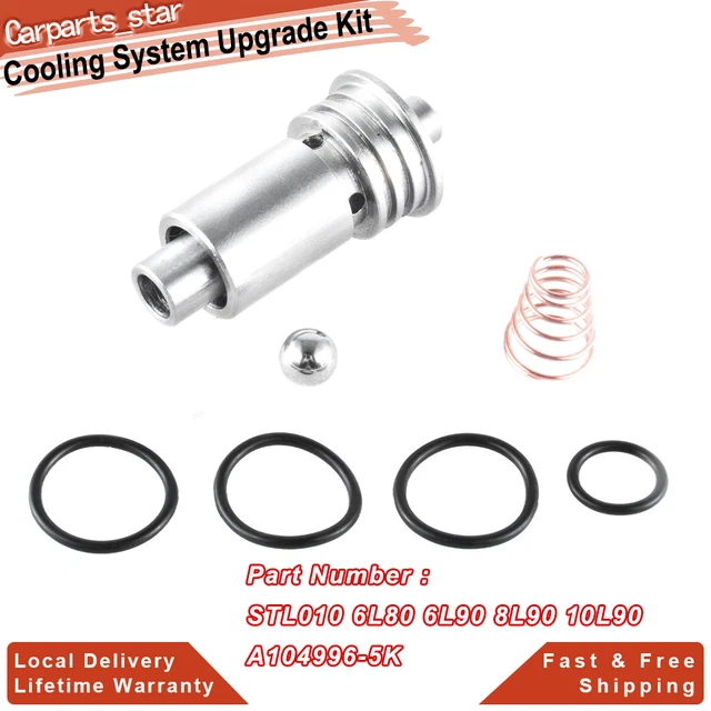 COOLING FLOW BYPASS Valve Kit STL010 for GM Transmission 6L80 6L90 8L90