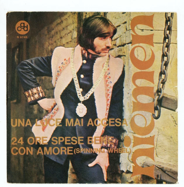 NIEMEN : Una Luce Accesa Troverai - 7" ITALY 1969 - BLOOD SWEAT & TEARS