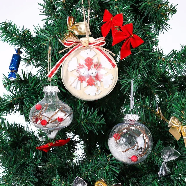 Bola de decoración de árbol de Navidad Suministros de disfraces para festivales