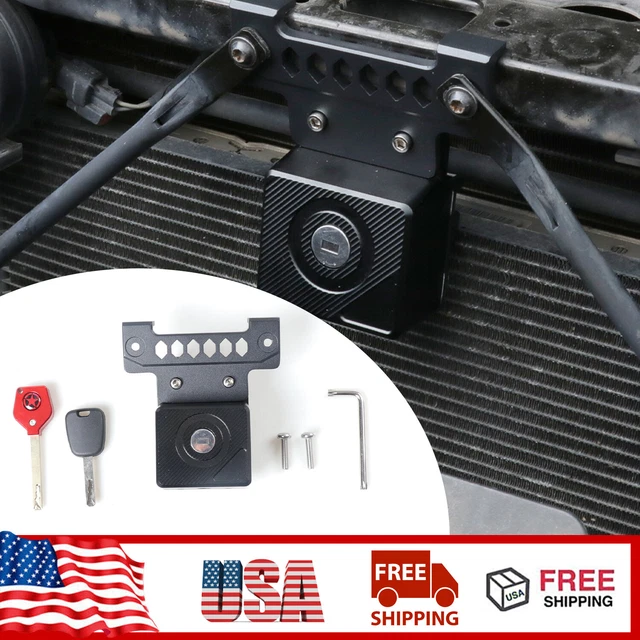 Anti-Theft Hood Latches For Jeep Wrangler JL & Gladiator JT - Stops Hood Flutter