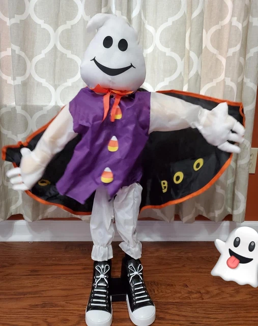 GEMMY GHOST ANIMATED Trick Or Treat Child Greeter Motion Activated 