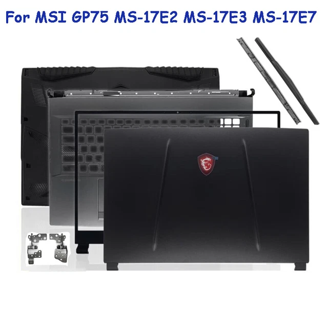 Coque Arrière (bazel) Pour écran LCD MSI GL75 - Modèles MS-17E5, MS-17E7 - Open Box Jamais Utilisé