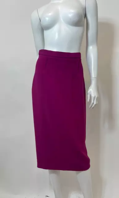 NWT Roland Mouret Arreton Skirt in Orchid Pink Size 8