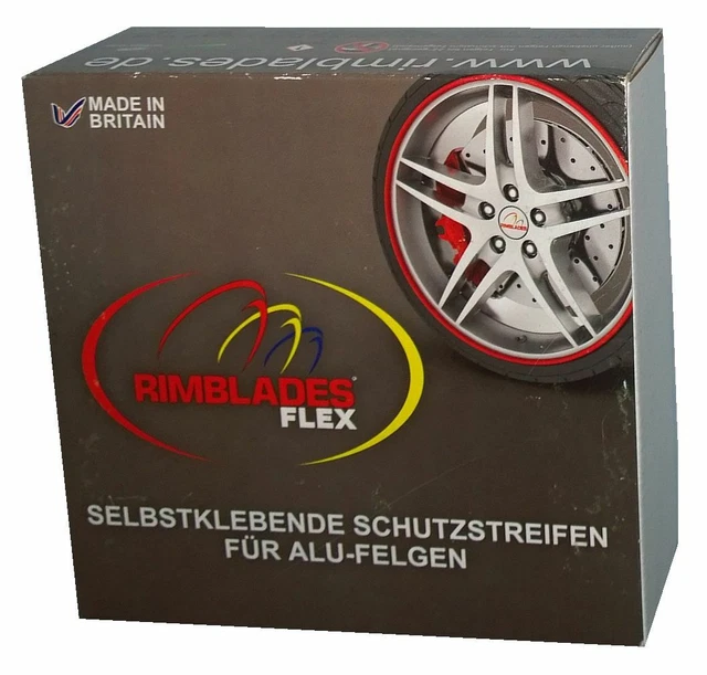 Rimblades Flex selbstklebende Schutzstreifen für Alufelgen Orange