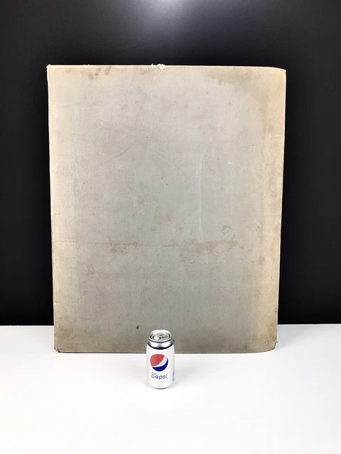 Enormous Book Of Philadelphia Public Ledger 1889 - 29x24”
