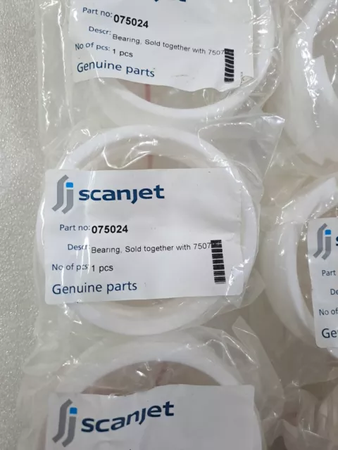 Scanjet Bearing Part No. 75024 Lot Of 8Pcs