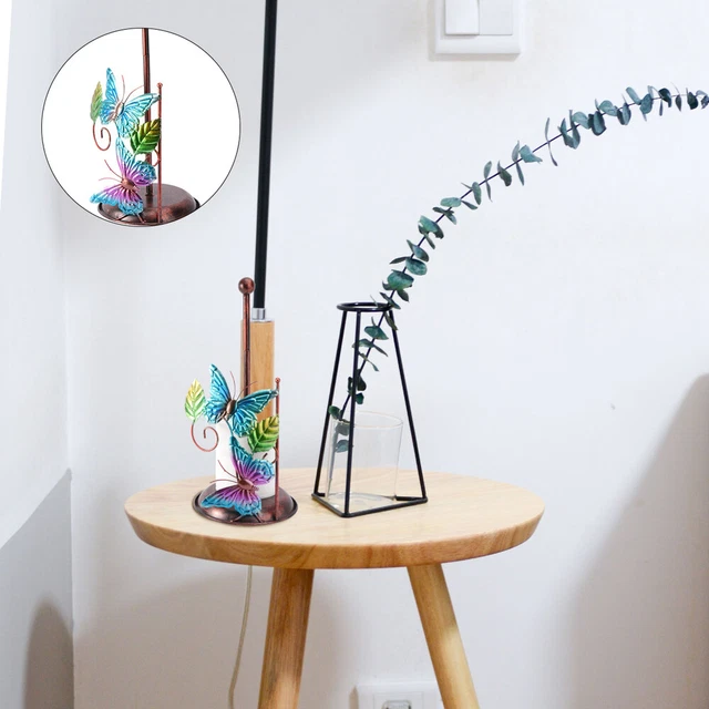 1 pieza Soporte Tejido Metal Multiusos Elegante Simple Estante Almacenamiento 3D Decoración