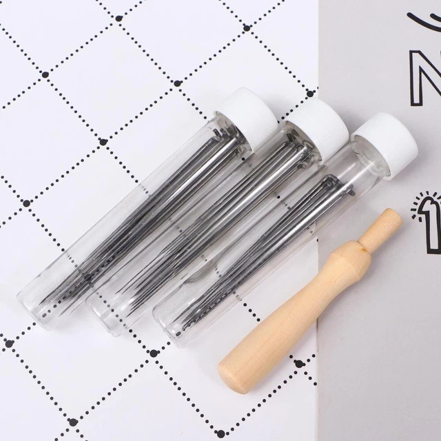 32 Pcs Nadel Filzen Kits DIY Nähen Stricken Wolle Filzen Nadel