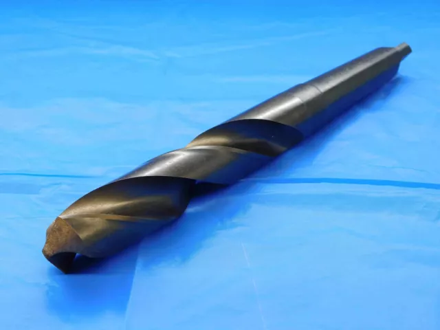 Cle-Line 1 1/32 O.d. Hss Twist Drill Bit Morse Taper #3 Shank 1.0312 Mt3