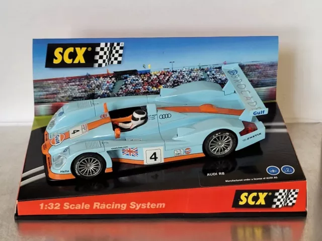 SCX - Audi R8 "GULF" - 24h von Le Mans 2001 - neu + OVP