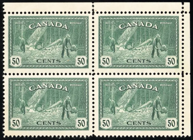 Canada Stamps # 272 MNH VF Blocks Scott Value $80.00