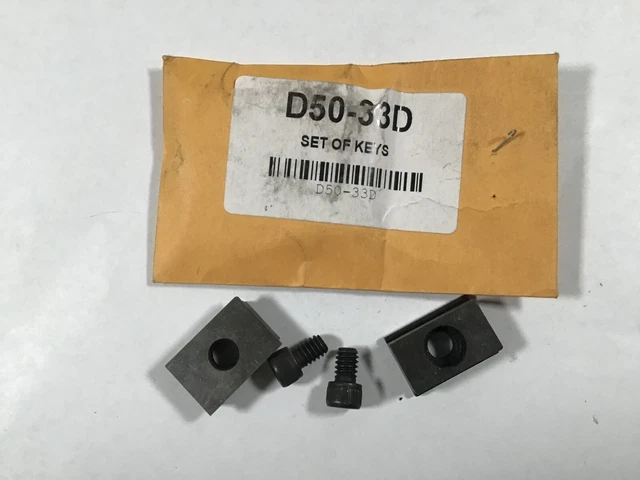Kurt 6″ D-Series Fixture Key Set 11/16 x 9/16 inch – D50-33D  R2L5B4