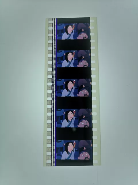 Mulan 35mm Film Cell Walt Disney Cel Animated Original Movie Memorabilia 1998