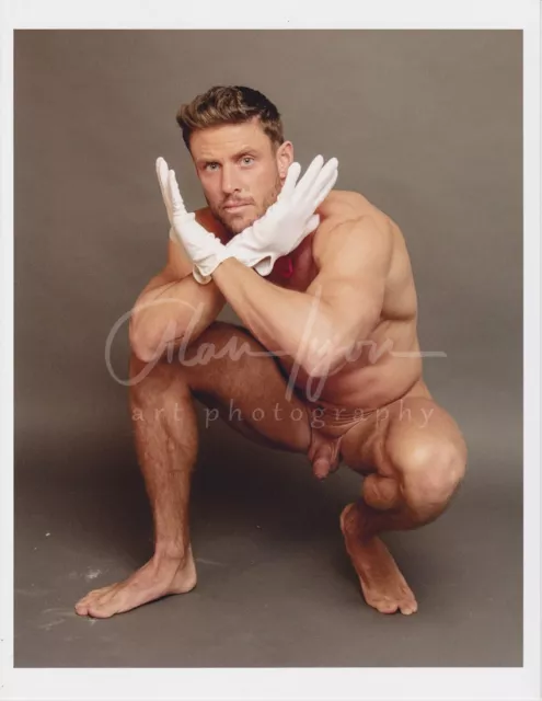 Alan Lyon Original Male Photo gay interest (6) Chris white gloves 2