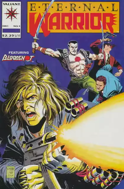 Eternal Warrior #5 Valiant Comics December Dec 1992 (FN)