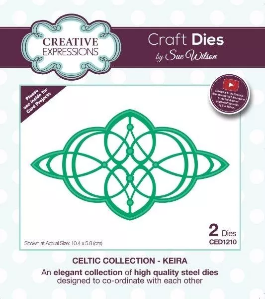 Creative Expressions Sue Wilson Celtic Keira Craft Die