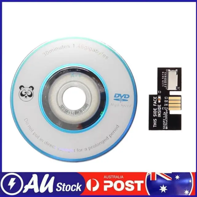 SD2SP2 Adapter TF Card Reader Replace + Swiss Boot Disc Mini DVD (for PAL)