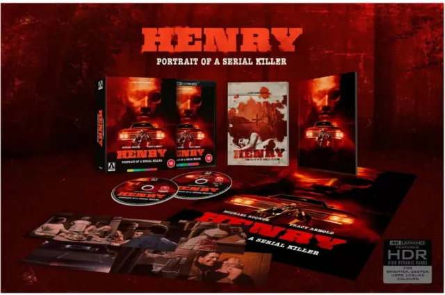 Henry Portrait Of A Serial Killer - 4k/ Blu Ray Boxset - Limited Edition - OOP