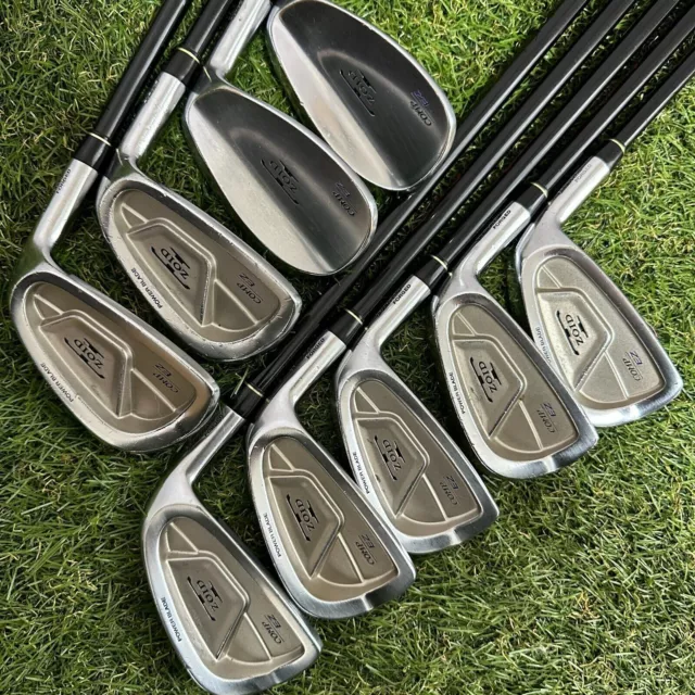 MIZUNO T-ZOID COMP EZ Iron Set 4-9 PwFwSw 9pc RH Graphite Flex R Clubs de...