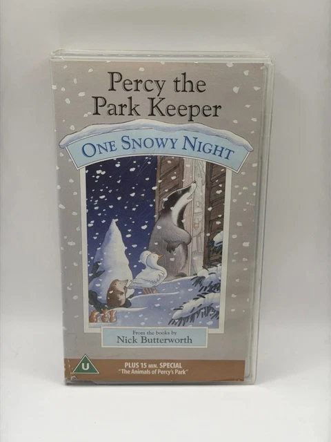 PERCY THE PARK Keeper: One Snowy Night VHS £6.00 - PicClick UK