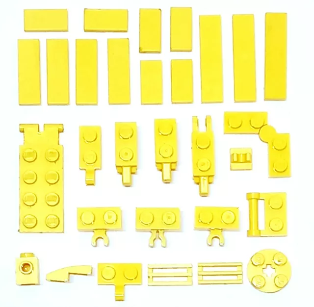 LEGO Yellow Brick Bundle Uncommon Lego Pieces & Parts (GENUINE LEGO)