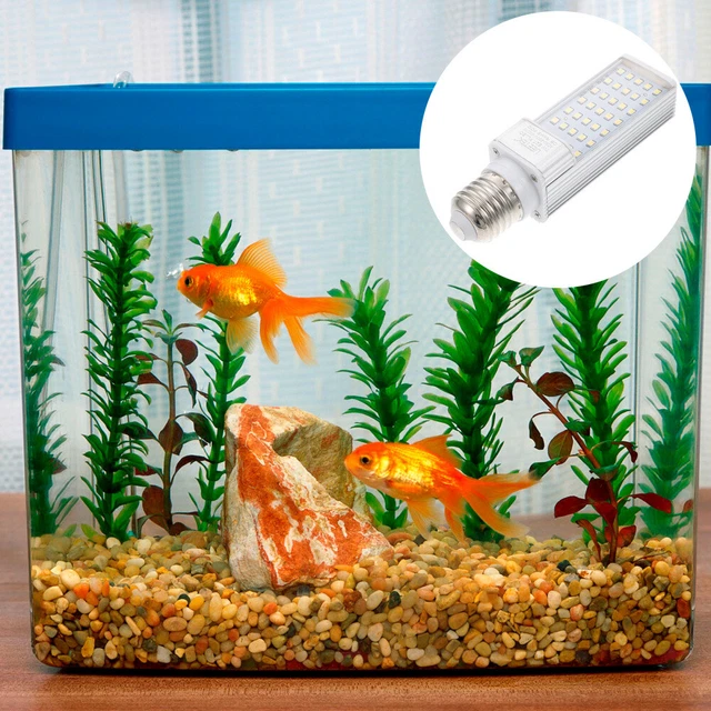 7 W Fish Tank Table Lamp LED Chandelier Light Bulbs Small Aquarium