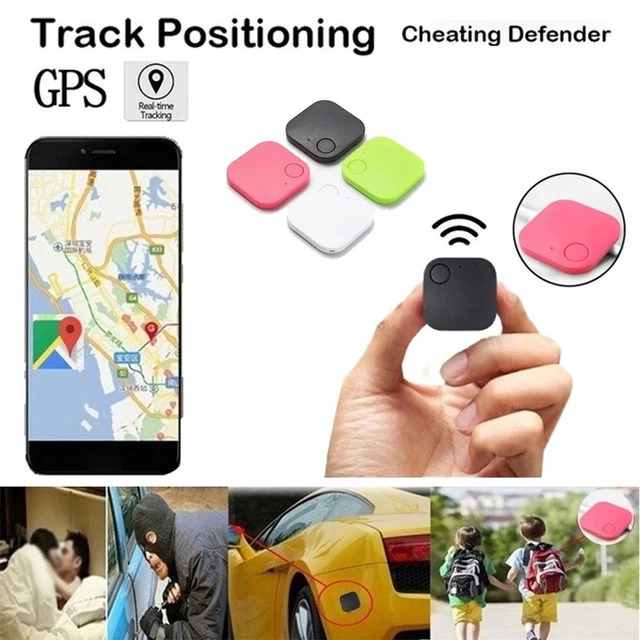 Suministros para mascotas en tiempo real Bluetooth rastreador GPS rastreador localizador de alarmas antipérdidas