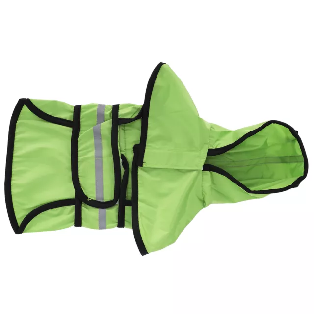 (Vert Fluorescent M) 02 015 Imperméable Pour Chien Veste De Pluie