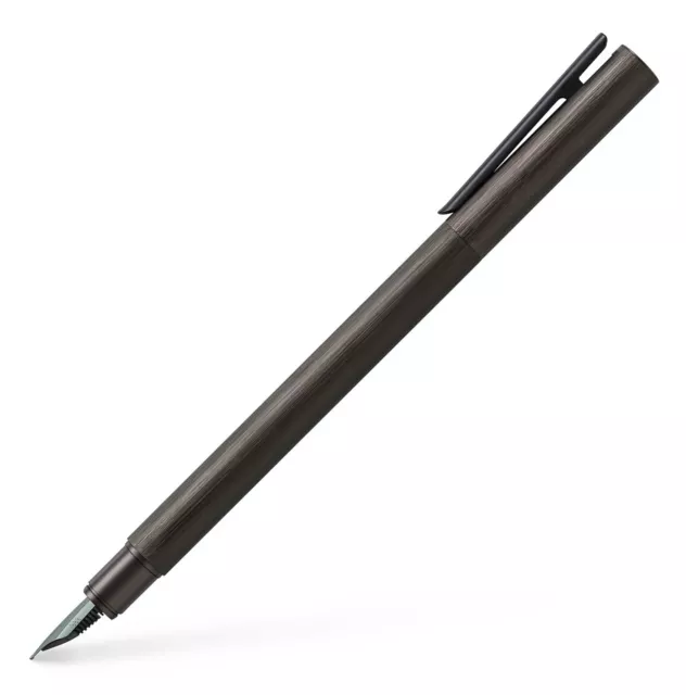 FABER-CASTELL Füllhalter Neo Slim Aluminium olivgrün Feder EF - extra fein 14625