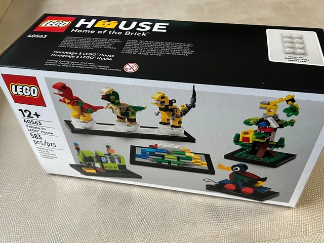 Lego In A Box LEGO TRIBUTE TO LEGO House Limited Edition 40563 - 583 Pieces - BRAND ...