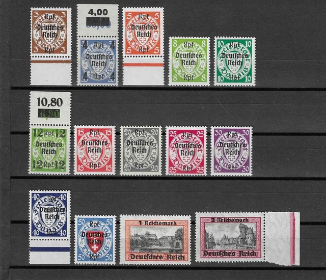 GERMANY/DANZIG 1939 SG 704/17 MNH Cat £250