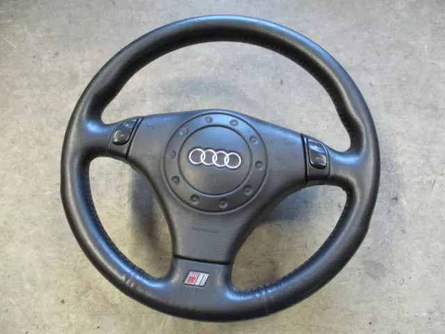 S-Line Multifunktion Sportlenkrad Audi A4 A6 Lederlenkrad Lenkrad 4B0419091BG