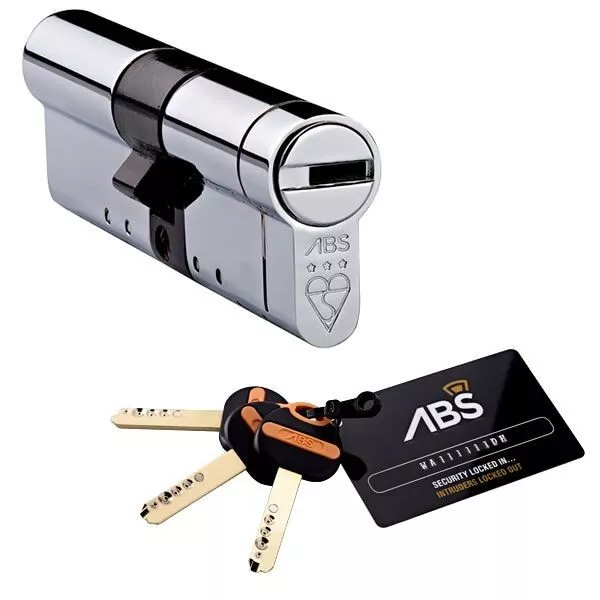 Avocet ABS 35-35 High Security Euro Cylinder UPVC Door Lock Anti Snap 3 Star