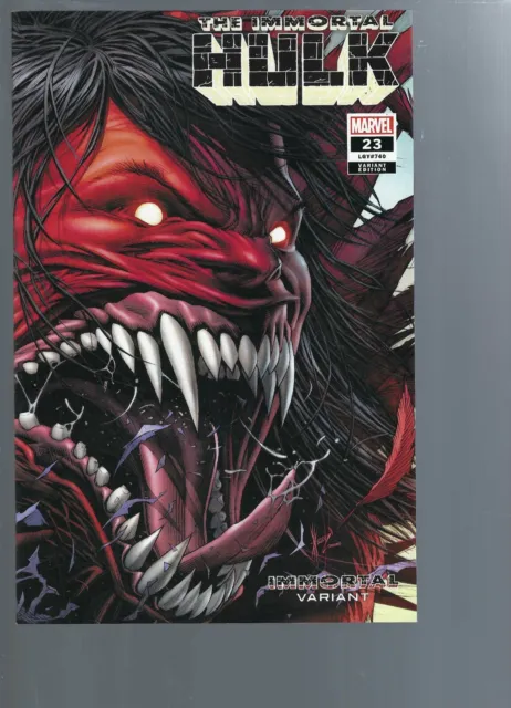 The Immortal Hulk 23   -  Cover B Variant  -    Al Ewing -   Marvel Comics