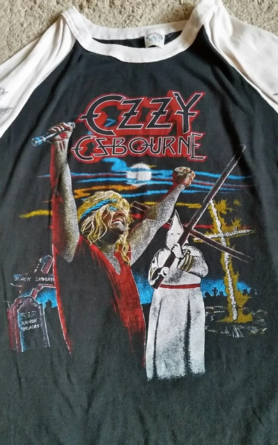 ミュージシャン 90s Ozzy Osbourne vintage black sabbath Vintage 90's Ozzy Osbourne Black Sabbath Band Tee Size XL - Etsy