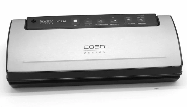 Vakuumierer Caso VC 330 , Doppelt Schweißnaht ohne Folienbox