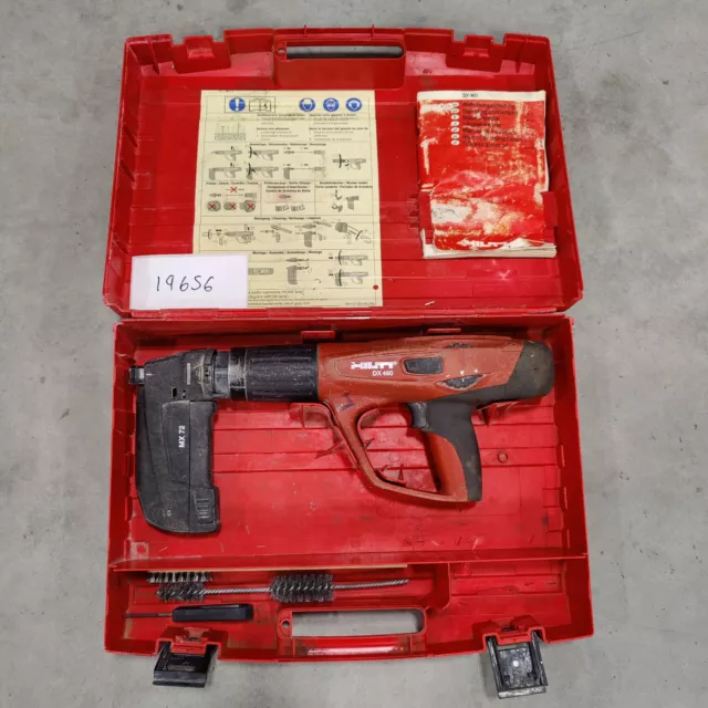 Hilti DX460 MX 72  Powder Actuated fastening Tool, works