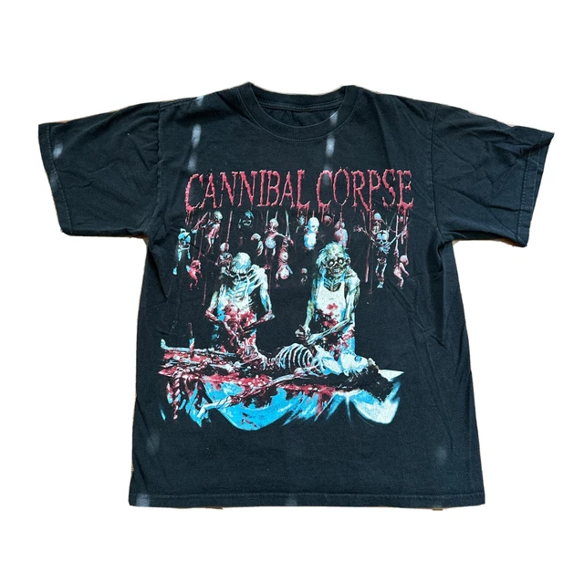 Cannibal Corpse Butchered At Birth Vintage T Shirt 2002 L Large